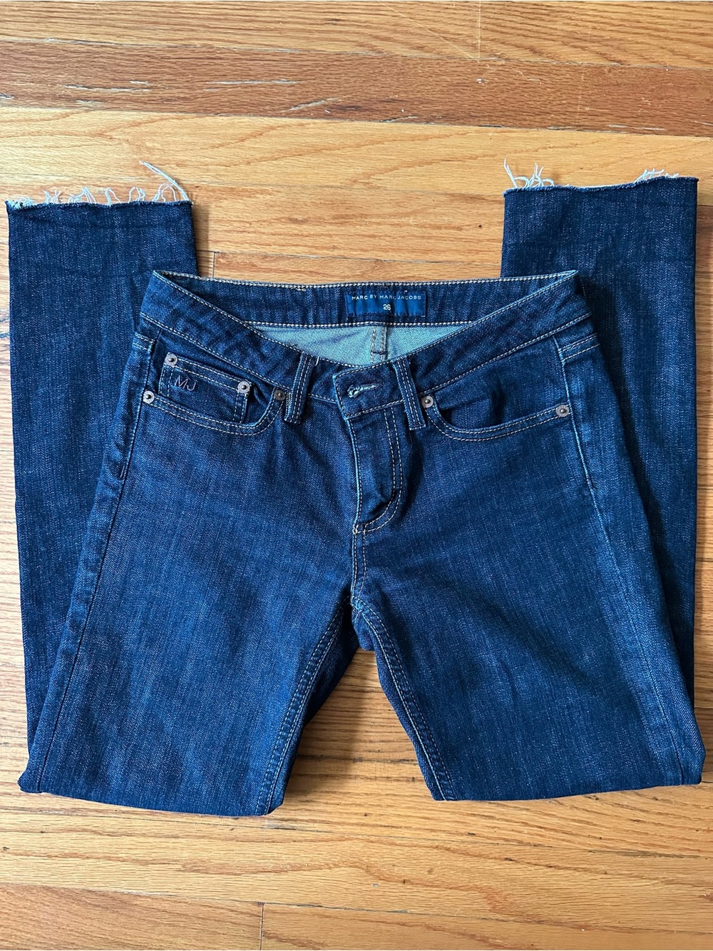 Marc By Marc Jacobs Dark Blue Skinny Jeans